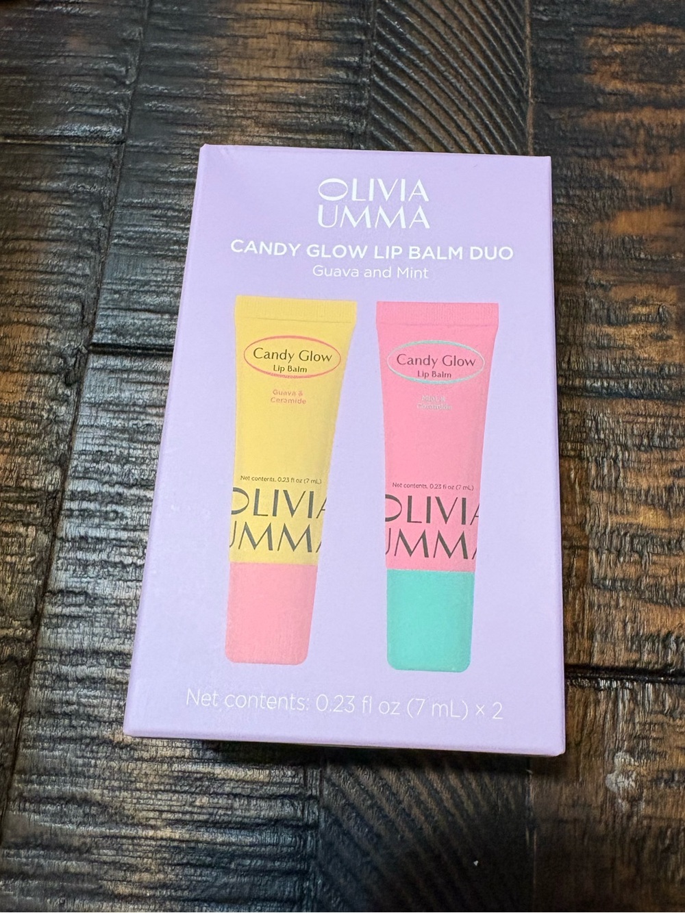 OLIVIA UMMA Candy Glow Lip Balm Duo